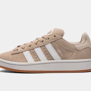 adidas Campus Men's Sneakers in Beige with White Stripes